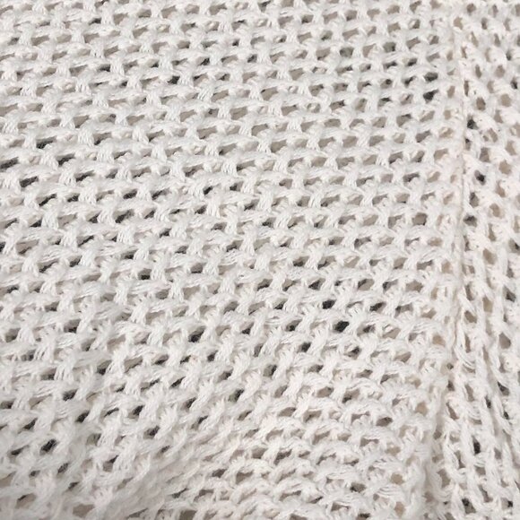 White Cream H&M polo shirt knitted - Picture 4 of 5